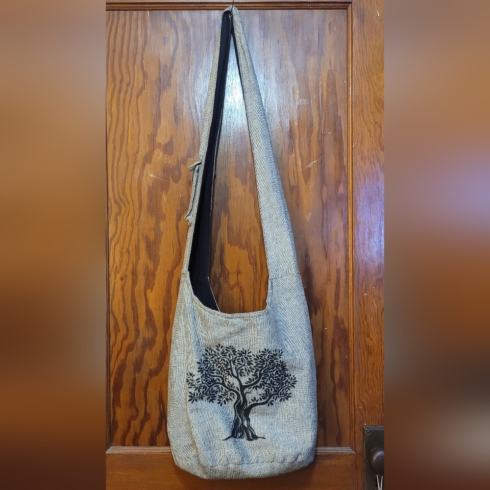 Grey purse